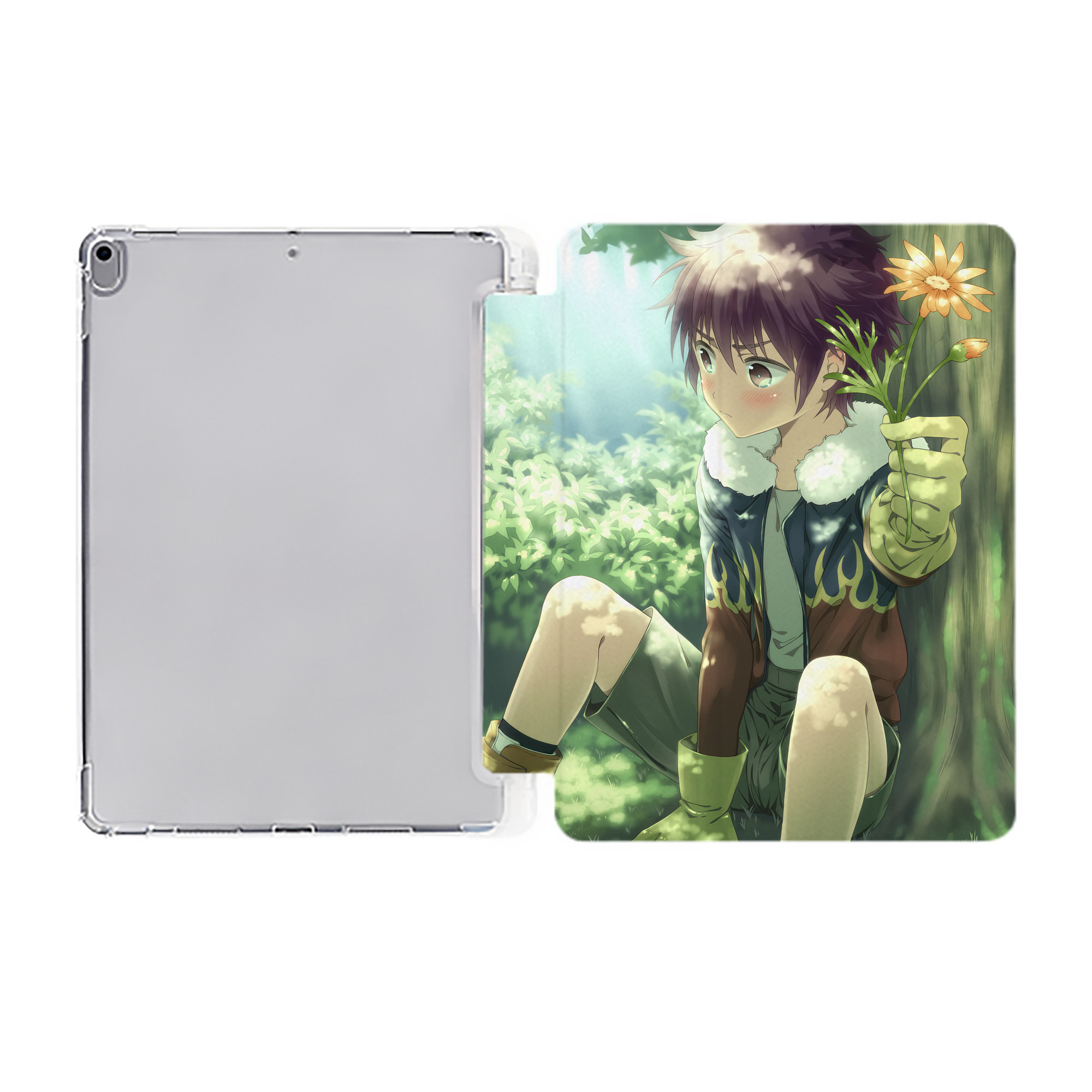 （画像用） Digimon デジタルモンスター/デジモン IPad ケース ペン収納付き 三つ折りスタンド PUレザー×シリコン 対応機種9.5/10.5/10.9インチ